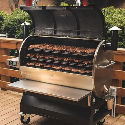 recteq RT-2500 BFG Pellet Smoker Grill, Wi-Fi-Enabled Outdoor Grills & Smokers, Electric Pellet Grill with 2500 Sq In Cook Space, RT-2500 BFG + Grilling Basics Bundle