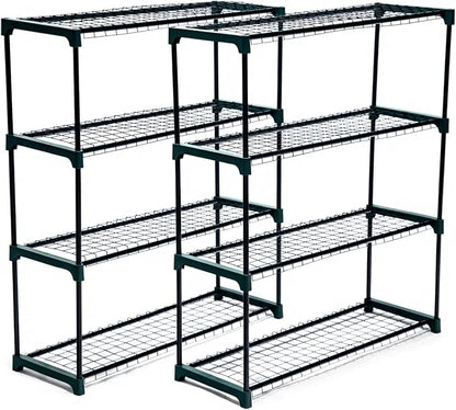 Panana 4 Tier Garden Greenhouse Steel Staging Shelving Plant Stand Garden - Image 6