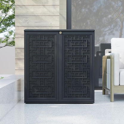 HOMSPARK Indoor/Outdoor Storage Cabinet - Image 7