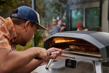 Ooni Koda 2 Pro Gas Pizza Oven – 18" Propane Powered Outdoor Oven with 28 mBar Regulator and Gas Hose, Propane Portable Pizza Oven - Black