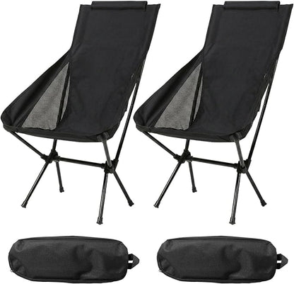 Wind Tour Portable Camping Chair Lightweight Foldable Outdoor Chair by Wind+Tour