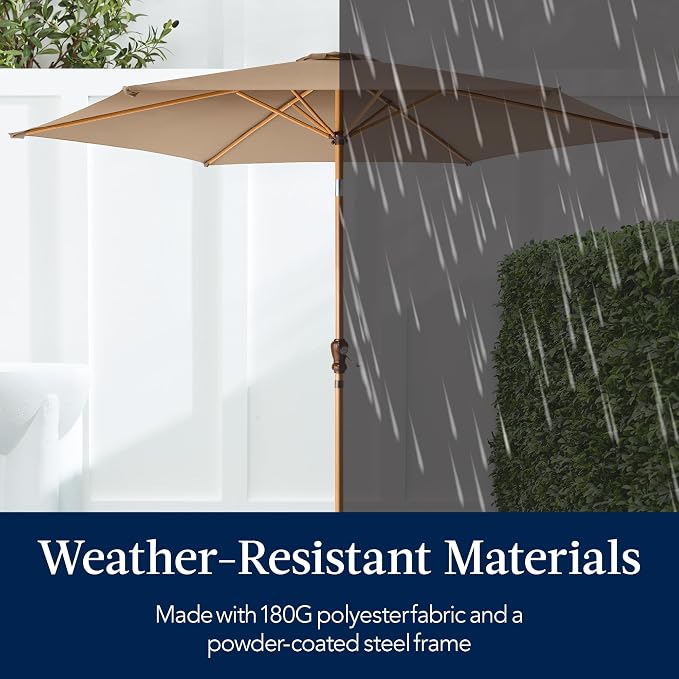 Best Choice Products 10ft Market Umbrella, Outdoor Sun Shade - Image 5
