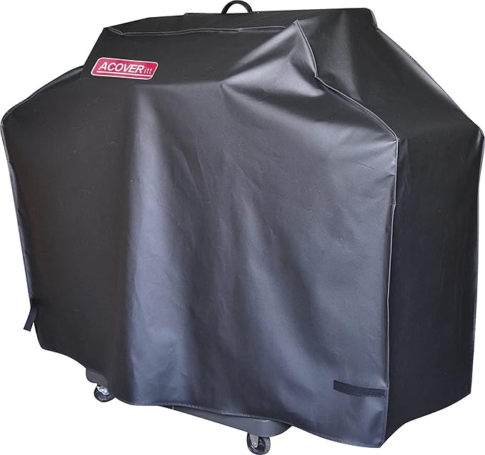 58" Heavy Duty Waterproof Gas Grill Cover fits Weber Char-Broil Coleman Gas Grill-Black