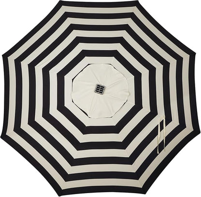 9 ft Solar Umbrella, Patio Umbrella - Image 4