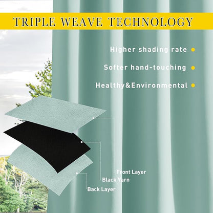 NICETOWN 2 PCs Waterproof Outdoor Curtains - Image 5