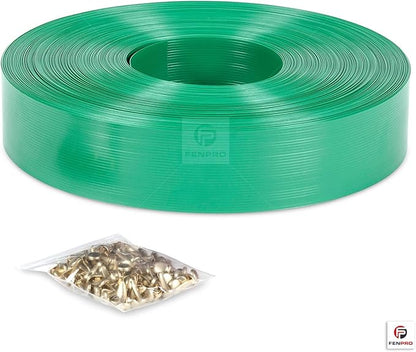 Chain Link Fence Privacy Tape (Emerald Green)