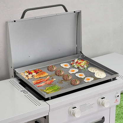 Stanbroil Stainless Steel Griddle Replacement Top for LoCo 26" 2-Burner Series II Flat Top Grill, Flat Top Griddle Accessories for LoCo Gas Grill