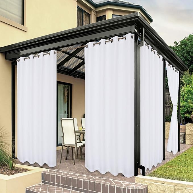 BONZER Waterproof Indoor/Outdoor Curtains by Bonzer