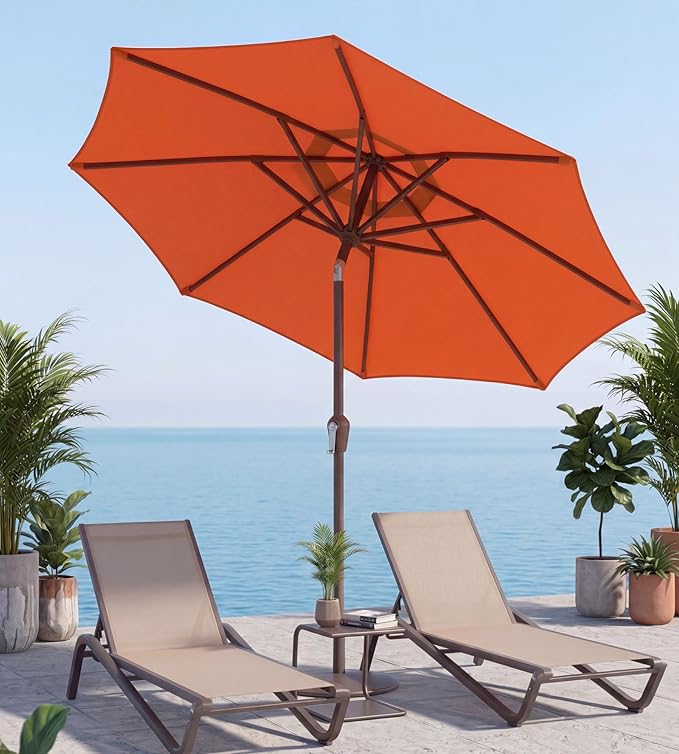 10FT Patio Umbrella, Outdoor Umbrella - Image 6