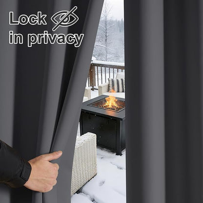 RYB HOME Pergola Curtains Outdoor - Image 3