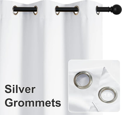 RYB HOME Extra Wide Outdoor Curtains - Image 4