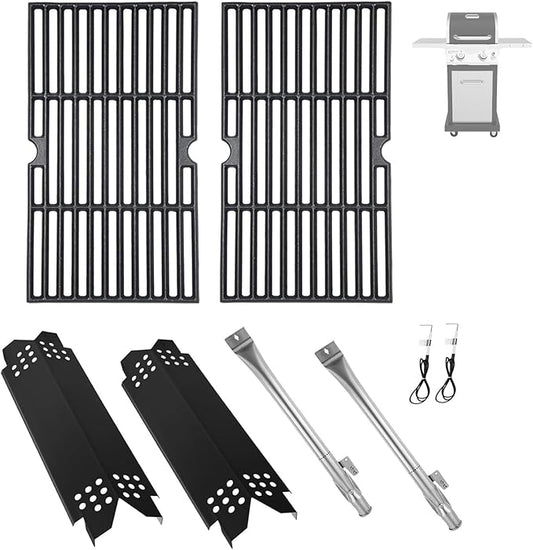 Replacement Parts Kit for Nexgrill 2-Burner 720-0864 720-0864M, Grill Parts Kit for Megamaster 720-0864MA, Grill Grate Kit for Nexgrill Replacement Parts