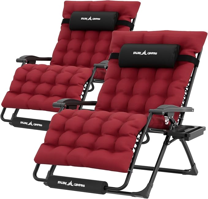 UDPATIO Oversized Zero Gravity Chair Patio Reclining Chairs by UDPATIO