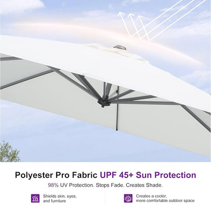 PURPLE LEAF Patio Umbrella - Image 6