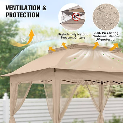 COOS BAY 11x11 Pop Up Gazebo - Image 4