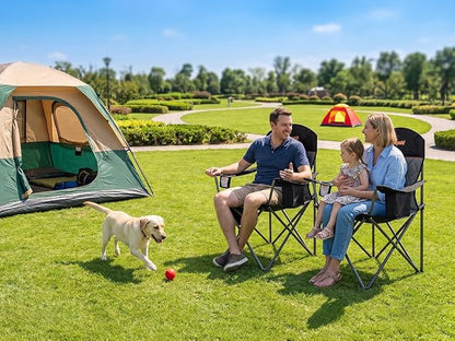 Oversized Padded Camping Chairs - Image 2