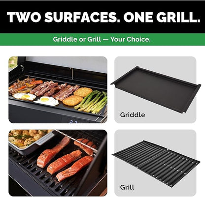 Turbo E XL Electric Grill, 1700W Infrared, Warming Rack and Probe, Apartment Friendly