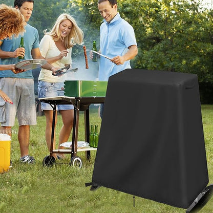 Grill Cover Compatible for Cuisinart CGG-180 Cuisinart Petite Gourmet Portable Gas Grill with VersaStand, Waterproof Outdoor Grill Stand Covers -30 x 20x 29inch