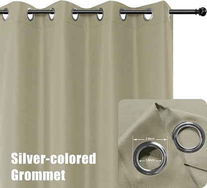 BONZER Wide Waterproof Outdoor Curtains - Image 2