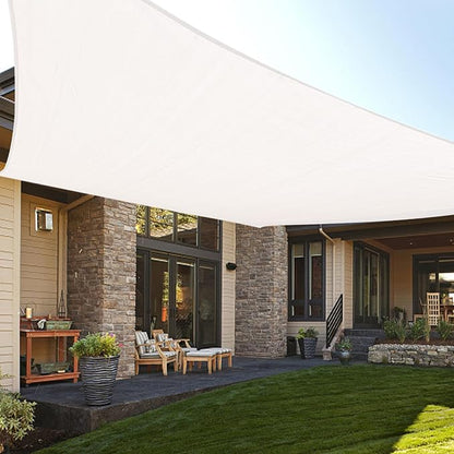LOVE STORY 6.5' x 10' Rectangle Sun Shade Sail by LOVESTORY