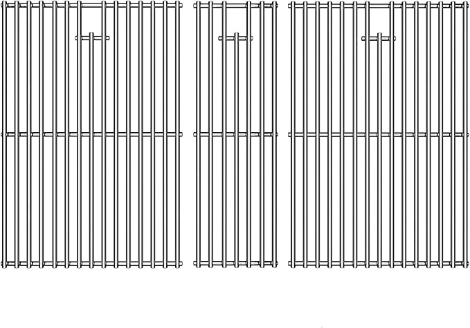Cooking Grates for Nexgrill 720-0882A Evolution Infrared Plus 5-Burner, 16.96'' Stainless Steel Solid Rod Grill Cooking Grids for Nexgrill Gas Grill Replacement Parts