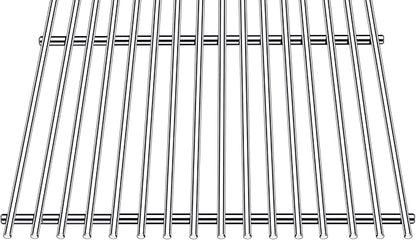 Grill Grates Flavorizer Bars Grill Parts for Weber Spirit 2 Spirit II E-310, E-320, S-310, S-320, 7636 7638 7639 GS4 Spirit 300 Series, 17” Porcelain Steel BBQ Grid Replacement Accessories