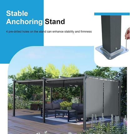 12 x 20 ft Outdoor Pergola - Image 6