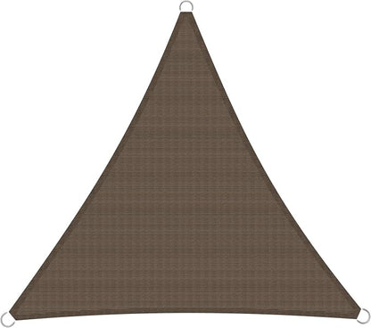 Windscreen4less 24' x 24' x 24' Sun Shade Sail Triangle Outdoor Canopy Cover UV by Windscreen4less
