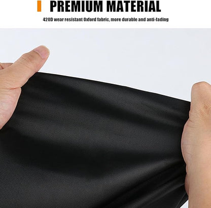 Grill Cover for Captiva Designs 4-Burners Propane Gas BBQ Grill, Waterproof Cover for Protecting Outdoor Griddle/Propane Griddle/Gas Grill