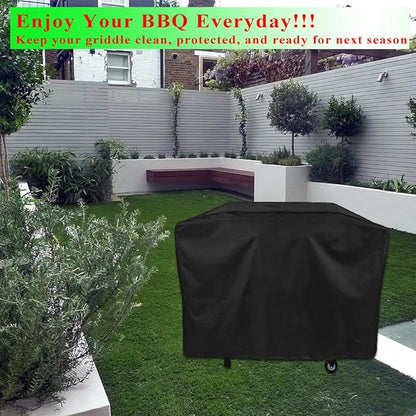 Griddle Cover for Blackstone Model 2165 Pro Series 2 Burner 22 Inch Griddle with Hood, 600D Heavy Duty Waterproof Flat Grill Cover for Blackstone 2165 Griddle Cover Replacement