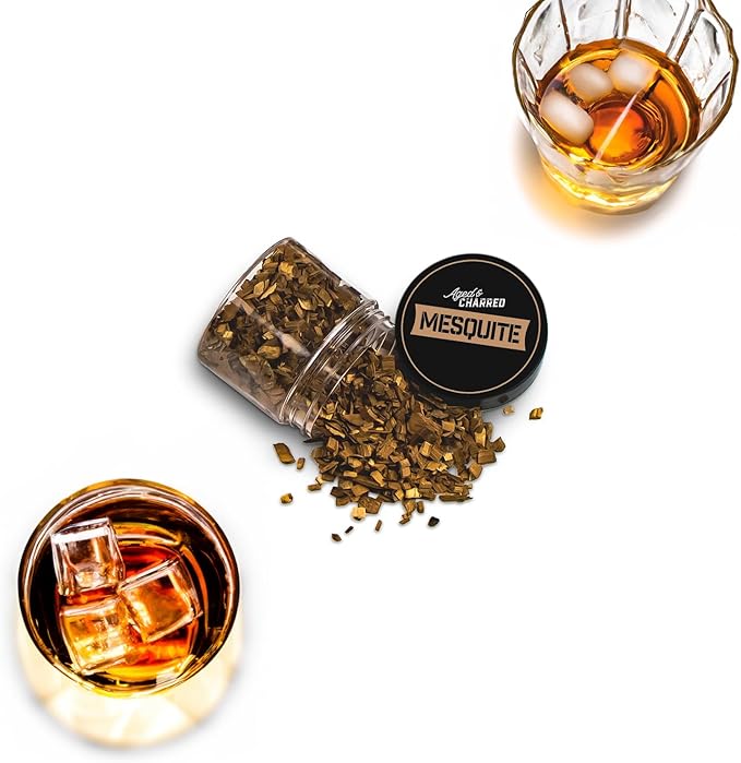 400 Cocktail Smoker Wood Chips - Variety Flavors Big Pack - Apple, Hickory, Oak, Cherry - Whiskey Smoker Wood Chips for Bourbon, Rum & Cocktail Smoker Kits