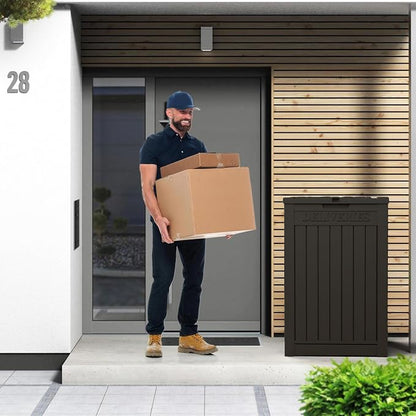 55 Gallon Package Delivery Box for Outside, Weather Resistant UV Protection - Image 7