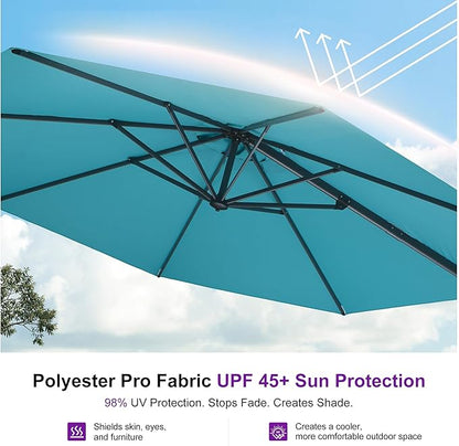 PURPLE LEAF Patio Umbrella - Image 6