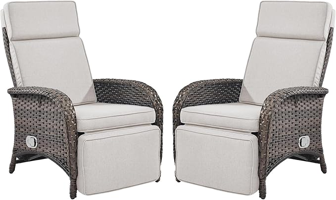Versatile Outdoor Recliner Chair by Belord