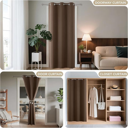Joydeco Door Curtain Blackout Curtains - Image 4