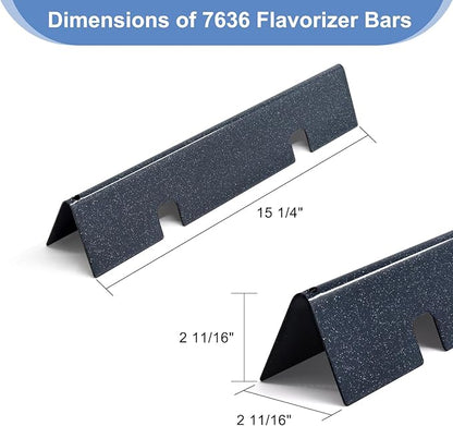 Criditpid Grill Replacement Parts for Weber GS4 Spirit 2 Grill Parts, 7636 Flavorizer Bars, 7638 Grates & 7641 Warming Rack Kit for Weber Spirit I/II 300 Series E310 E320 E330 S310 S320 S330 Grills.