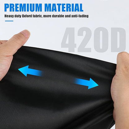 Pizza Oven Cover, for Aidpiza 12" Wood Fired Pizza Ovens for Polarco Forgeco Gas Pizza Grill, Heavy Duty Outdoor Accessories Portable, Waterproof Carry Cover