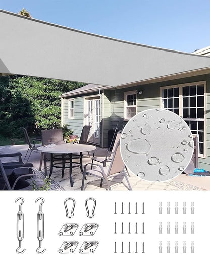 Quictent Waterproof Sun Shade Sail by QUICTENT
