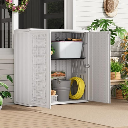 HOMSPARK Indoor/Outdoor Storage Cabinet - Image 6