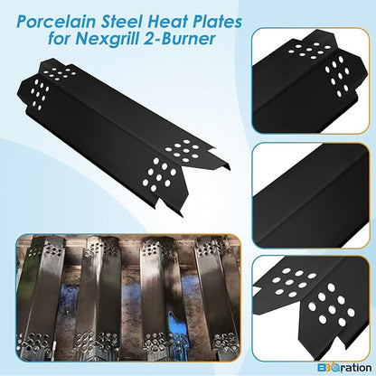 Replacement Parts Kit for Nexgrill 2-Burner 720-0864 720-0864M, Grill Parts Kit for Megamaster 720-0864MA, Grill Grate Kit for Nexgrill Replacement Parts