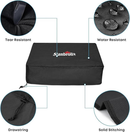 Stanbroil Griddle Cover Fits Blackstone 22”/17" Table Top Griddle Without Hood, 600D Polyester, Replacement Grill Cover for Blackstone 1724