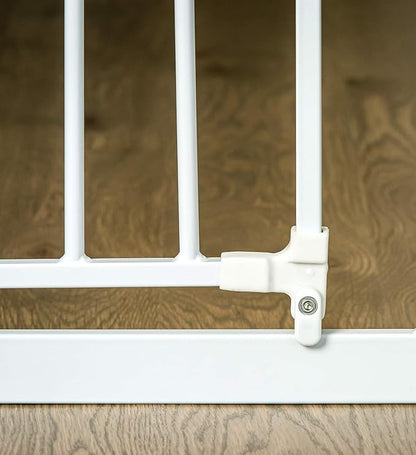 Regalo Safety Extra Wide & Tall Baby Gate for Doorways & Bottom of Stairs, Pressure Mount Safety Gate for Babies, Toddlers & Pets, Tested & Safe for 30 Years, American Designed, Family Owned