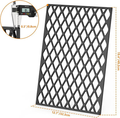 onlyfire Cast Iron Cooking Grate for Weber Genesis 300 Series Grills, Weber 7524 Grill Grate Replacement for Genesis E310 E320 E330 S310 S320 S330