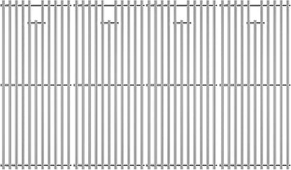 19 3/4" Stainless Steel Cooking Grates Replacement for Chargriller 2121, 2123, 2222, 2828, 3001, 3030, 3725, 4000, 5050, 5252