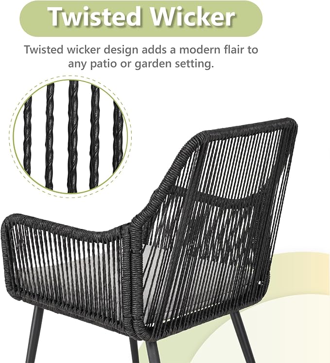 Patio Dining Chairs, Outdoor Dining Chairs - Image 4