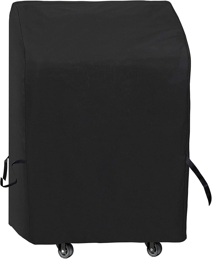 iCOVER Small Grill Cover - 30 inch Two Burner BBQ Gas Grills Covers 600D Heavy Duty Waterproof, Fits Weber/Char-Broil/Brinkmann/Nexgrill/Jenn Air/Pit Boss 3 Series with Collapsed Side Tables