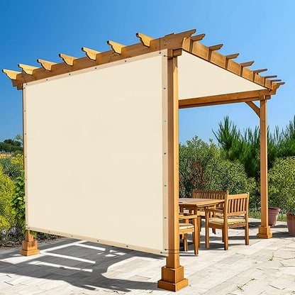 Amagenix 90% Pergola Shade Cover 10' X 18' Sun Shade Cloth by Amagenix