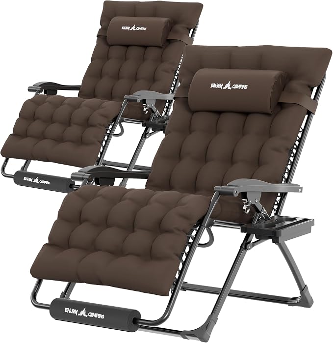 UDPATIO Oversized Zero Gravity Chair Patio Reclining Chairs by UDPATIO