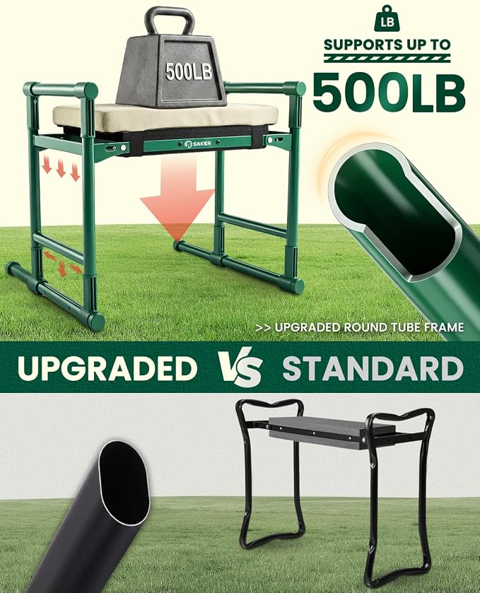 Saker 2026 Upgraded Garden Kneeler and Seat - Image 4