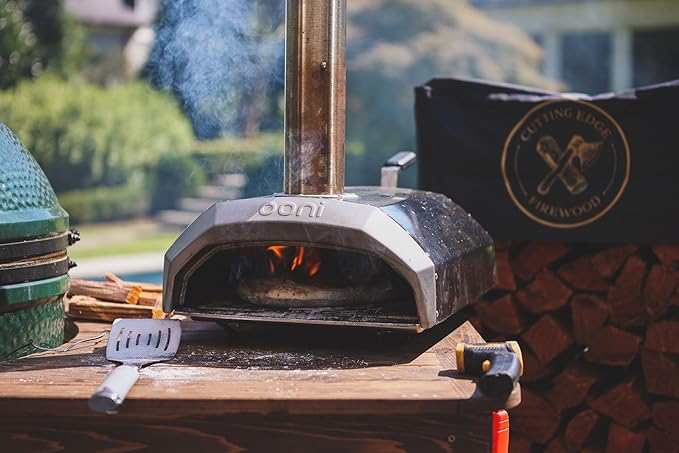 Cutting Edge Firewood 6 Inch Mini Pizza Oven Wood - Ultra Kiln Dried Premium Oak Cooking Wood for Portable Pizza Ovens - Miniature Logs - 50 Pound Box